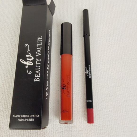 New Beauty Vaulte Erupt lip set matte liquid lipstick and lip liner - Picture 1 of 5
